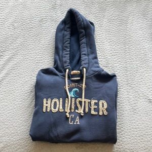 Navy Sm Hollister Hooded Sweatshirt